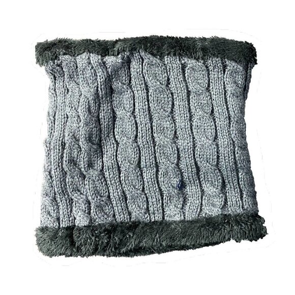 Grey Winter Knit Hat, Scarf and Glove set - Picture 3 of 4